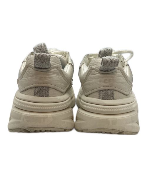 UGG（アグ）UGG (アグ) ローカットスニーカー ホワイト サイズ:23.5cmの古着・服飾アイテム