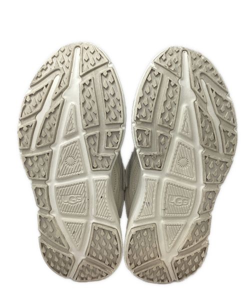 UGG（アグ）UGG (アグ) ローカットスニーカー ホワイト サイズ:23.5cmの古着・服飾アイテム