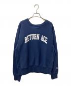Champion REVERSE WEAVEチャンピオン リバース ウィーブ）の古着「クルーネックスウェット C8-G032」｜ネイビー