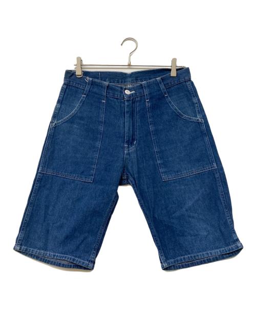 CALIFORNIA BRAND（カリフォルニア ブランド）CALIFORNIA BRAND (カリフォルニア ブランド) USA製 デニムハーフパンツ インディゴ サイズ:size32の古着・服飾アイテム