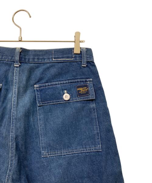 CALIFORNIA BRAND（カリフォルニア ブランド）CALIFORNIA BRAND (カリフォルニア ブランド) USA製 デニムハーフパンツ インディゴ サイズ:size32の古着・服飾アイテム