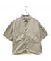 NEIL BARRETT（ニールバレット）の古着「BOX FIT SHIRT」｜ベージュ