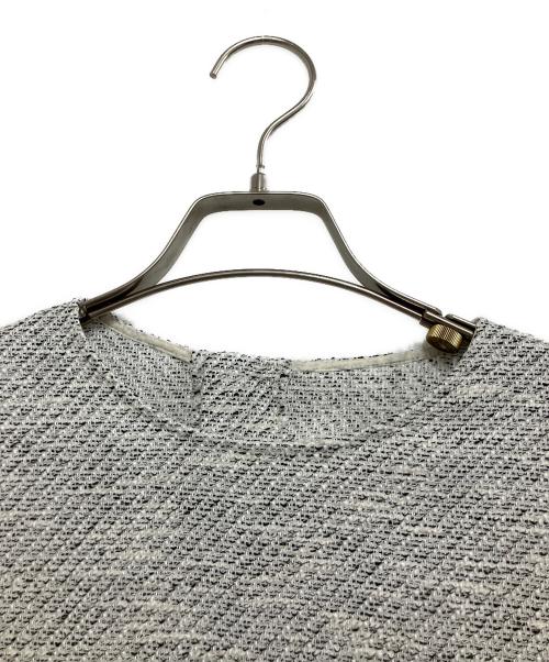 UNTITLED（アンタイトル）UNTITLED (アンタイトル) ツイードフリンジトップス ホワイト サイズ:XS 未使用品の古着・服飾アイテム
