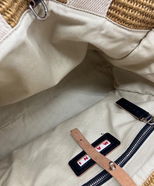 MARNI（マルニ）MARNI (マルニ) ナチュラル トートバッグスモール ナチュラルの古着・服飾アイテム