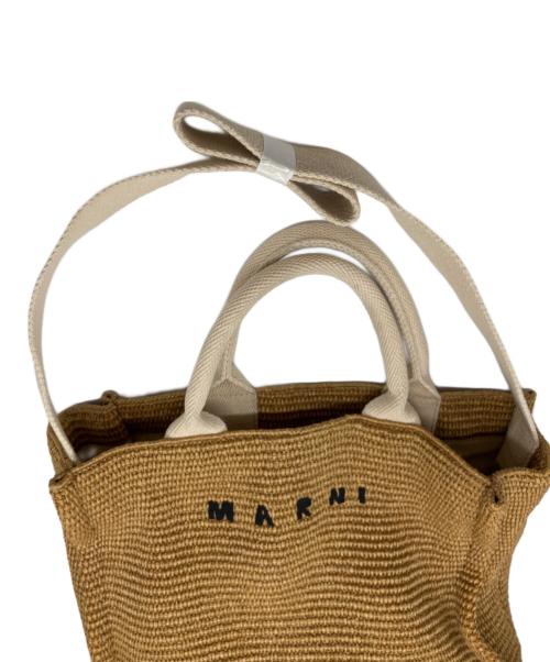 MARNI（マルニ）MARNI (マルニ) ナチュラル トートバッグスモール ナチュラルの古着・服飾アイテム