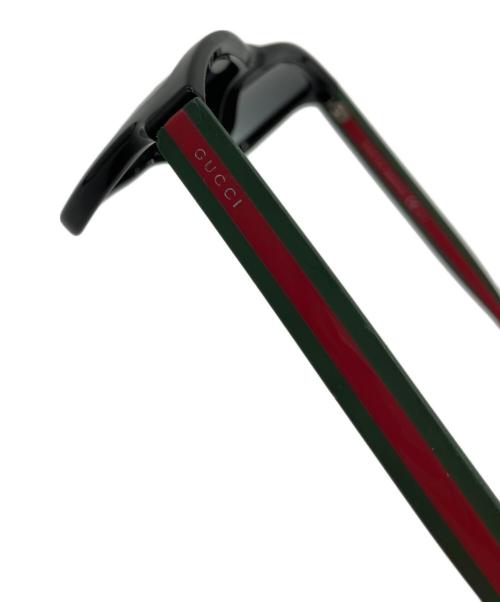 GUCCI（グッチ）GUCCI (グッチ) シェリーライン サングラス ブラック サイズ:57□14 145の古着・服飾アイテム