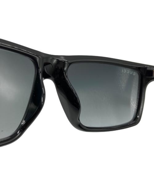 GUCCI（グッチ）GUCCI (グッチ) シェリーライン サングラス ブラック サイズ:57□14 145の古着・服飾アイテム