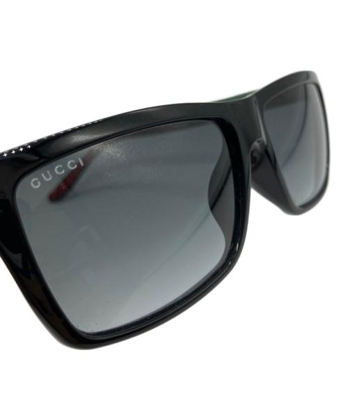 GUCCI（グッチ）GUCCI (グッチ) シェリーライン サングラス ブラック サイズ:57□14 145の古着・服飾アイテム