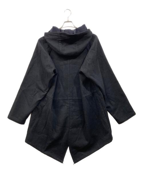 OUTIL（ウティ）OUTIL (ウティ) ウールカシミアモッズコート ブラック サイズ:2の古着・服飾アイテム