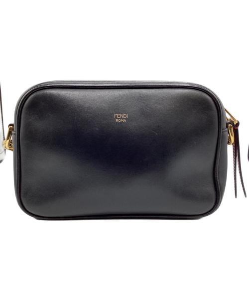 FENDI（フェンディ）FENDI (フェンディ) キャムショルダーバッグ ブラックの古着・服飾アイテム