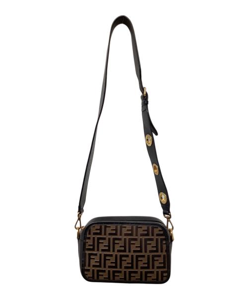 FENDI（フェンディ）FENDI (フェンディ) キャムショルダーバッグ ブラックの古着・服飾アイテム