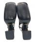 中古・古着 GUCCI (グッチ) ホースビットスクエアトゥサンダル ブラック サイズ:38.5：20000円