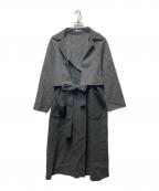 NOLLEY'Sノーリーズ）の古着「ジーロンファーストラムリバードッキングコート」｜グレー