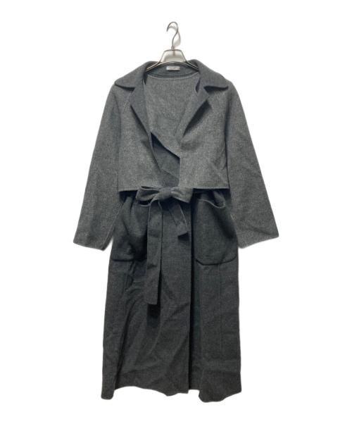 NOLLEY'S（ノーリーズ）NOLLEY'S (ノーリーズ) ジーロンファーストラムリバードッキングコート グレー サイズ:38の古着・服飾アイテム