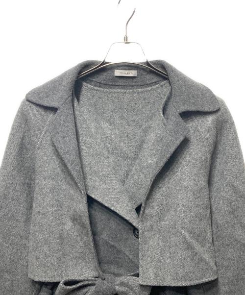 NOLLEY'S（ノーリーズ）NOLLEY'S (ノーリーズ) ジーロンファーストラムリバードッキングコート グレー サイズ:38の古着・服飾アイテム