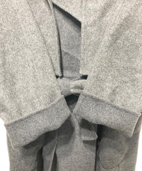 NOLLEY'S（ノーリーズ）NOLLEY'S (ノーリーズ) ジーロンファーストラムリバードッキングコート グレー サイズ:38の古着・服飾アイテム