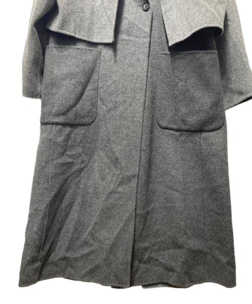 NOLLEY'S（ノーリーズ）NOLLEY'S (ノーリーズ) ジーロンファーストラムリバードッキングコート グレー サイズ:38の古着・服飾アイテム