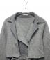 中古・古着 NOLLEY'S (ノーリーズ) ジーロンファーストラムリバードッキングコート グレー サイズ:38：13000円