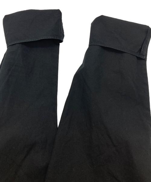 edition（エディション）edition (エディション) コットンブロード パフスリーブブラウス ブラック サイズ:34の古着・服飾アイテム