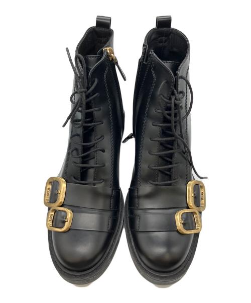 TOD'S（トッズ）TOD'S (トッズ) アンクルブーツ ブラック サイズ:37の古着・服飾アイテム