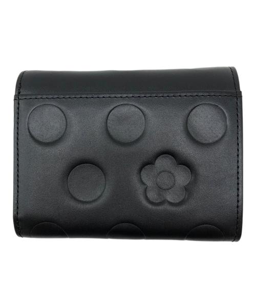 MARY QUANT（マリークヮント）MARY QUANT (マリークヮント) 3つ折り財布  ドットエンボスの古着・服飾アイテム
