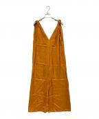 BASERANGEベースレンジ）の古着「NEIL DRESS」｜オレンジ