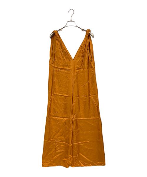 BASERANGE（ベースレンジ）BASERANGE (ベースレンジ) NEIL DRESS オレンジ サイズ:Sの古着・服飾アイテム