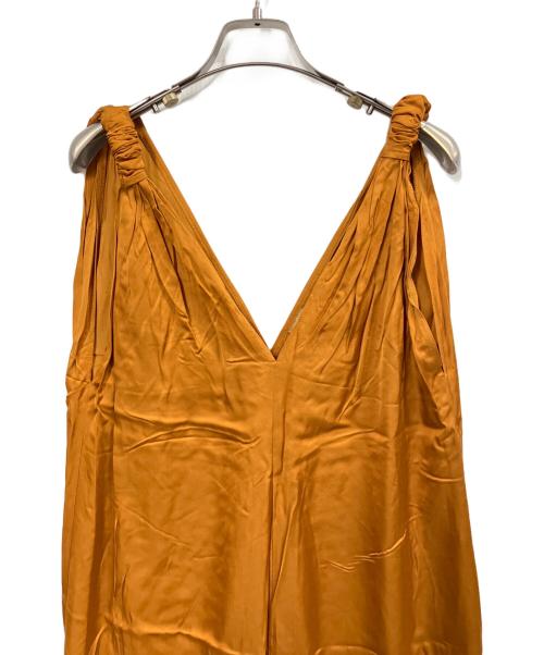 BASERANGE（ベースレンジ）BASERANGE (ベースレンジ) NEIL DRESS オレンジ サイズ:Sの古着・服飾アイテム