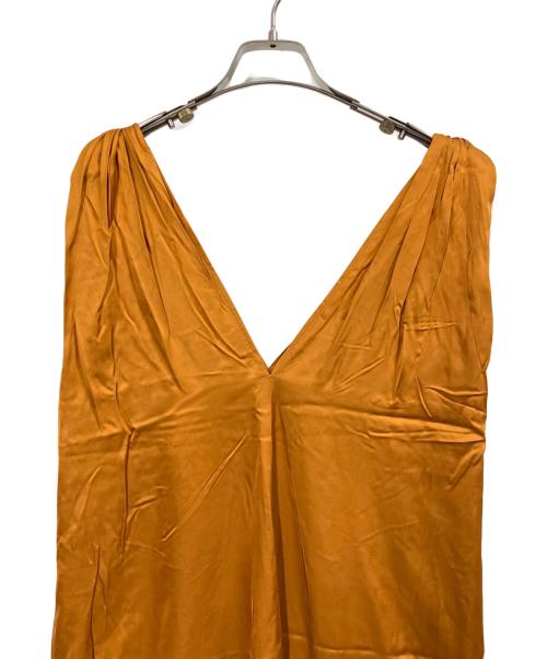 BASERANGE（ベースレンジ）BASERANGE (ベースレンジ) NEIL DRESS オレンジ サイズ:Sの古着・服飾アイテム