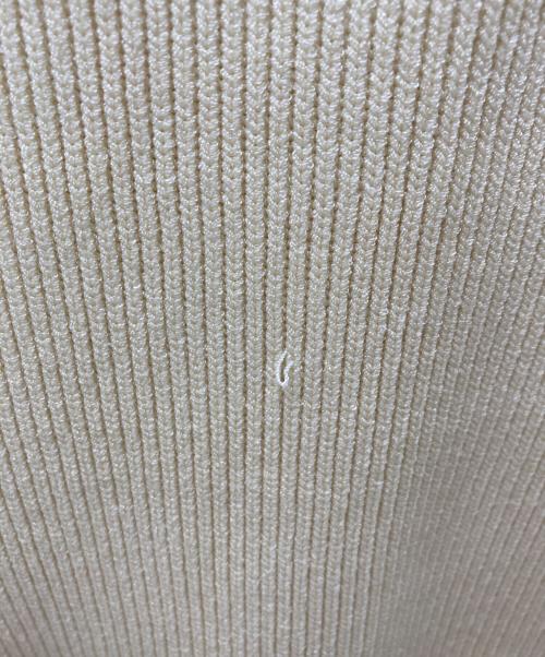 toteme（トーテム）toteme (トーテム) リブニットノースリーブワンピース アイボリー サイズ:XSの古着・服飾アイテム