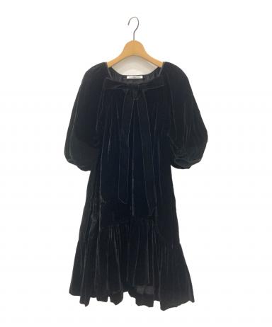 CECILIE BAHNSEN セシリーバンセン カーディガン S 黒 【古着】【中古】 CECILIE BAHNSEN - CECILIE BAHNSEN セシリーバンセン カーディガン S