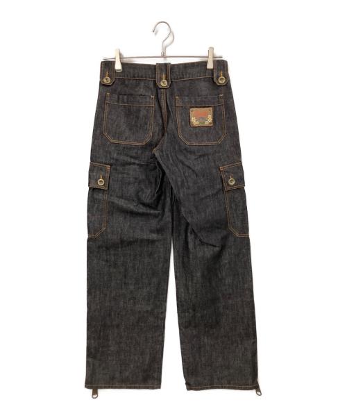 DOLCE & GABBANA（ドルチェ＆ガッバーナ）DOLCE & GABBANA (ドルチェ＆ガッバーナ) カーゴデニムパンツ インディゴ サイズ:24/38の古着・服飾アイテム