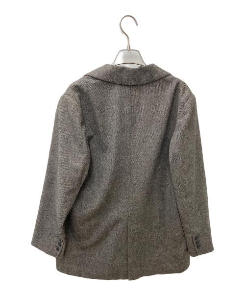 JOURNAL STANDARD relume（ジャーナルスタンダード レリューム）JOURNAL STANDARD relume (ジャーナルスタンダード レリューム) REWOOLミックスシングルジャケット 24010462700030 グレー サイズ:F 未使用品の古着・服飾アイテム