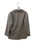 JOURNAL STANDARD relume (ジャーナルスタンダード レリューム) REWOOLミックスシングルジャケット 24010462700030 グレー サイズ:F 未使用品：9000円