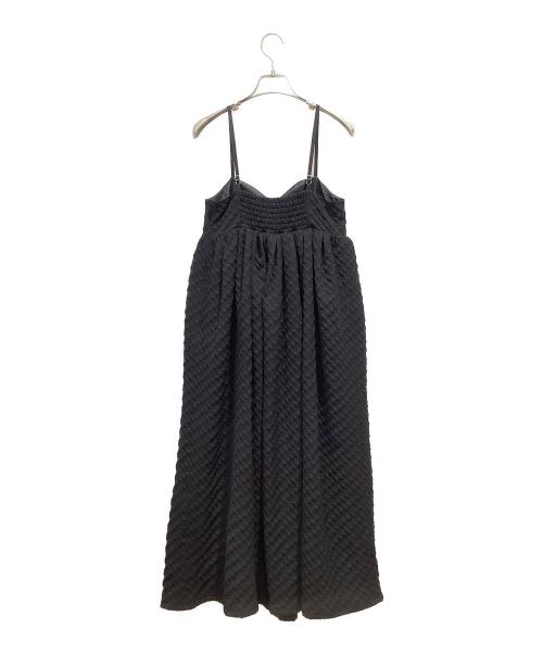 romile（ロミール）romile (ロミール) DOLCE JACQUARD ONE-PIECE ブラック サイズ:Sの古着・服飾アイテム