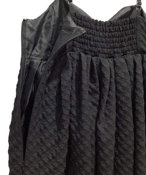 romile（ロミール）romile (ロミール) DOLCE JACQUARD ONE-PIECE ブラック サイズ:Sの古着・服飾アイテム