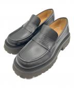 Ferragamoフェラガモ）の古着「ラグソールローファー」｜ブラック