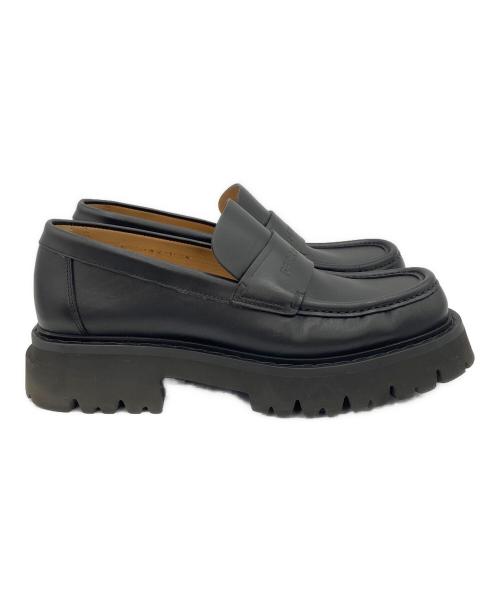 Ferragamo（フェラガモ）Ferragamo (フェラガモ) ラグソールローファー ブラック サイズ:8 1/2の古着・服飾アイテム