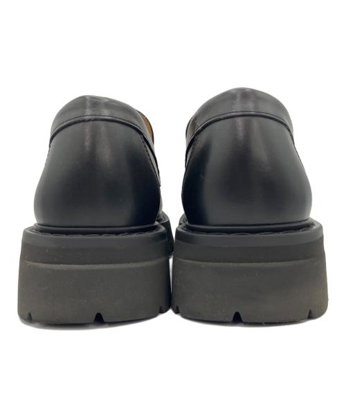 Ferragamo（フェラガモ）Ferragamo (フェラガモ) ラグソールローファー ブラック サイズ:8 1/2の古着・服飾アイテム