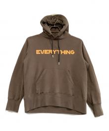 sacai（サカイ）の古着「プルオーバーパーカー」｜ブラウン