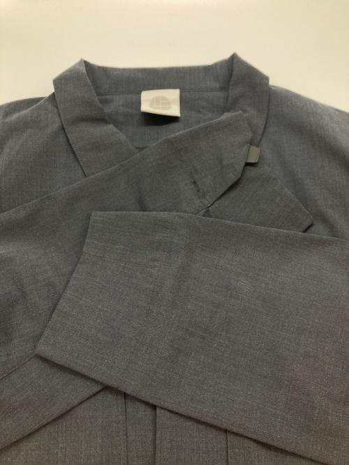 alk phenix（アルクフェニックス）alk phenix (アルクフェニックス) Square Pocket Shirts グレー サイズ:Lの古着・服飾アイテム