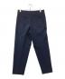 Be able (ビー エイブル) ERIK コットン2プリーツパンツ ネイビー サイズ:SIZE 81cm (W32)：4500円