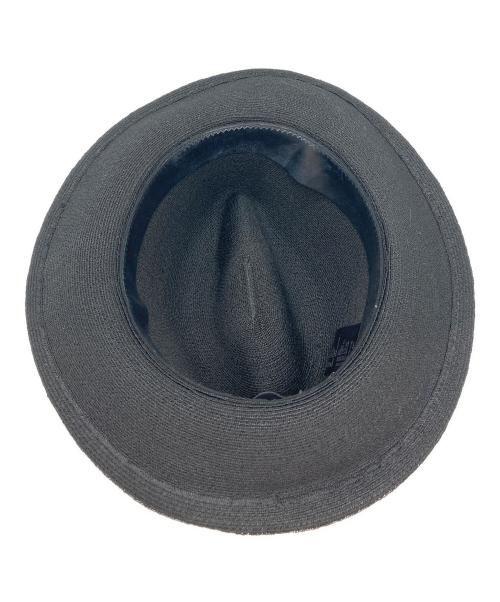 kijima takayuki（キジマタカユキ）KIJIMA TAKAYUKI (キジマタカユキ) ストローハット ブラックの古着・服飾アイテム