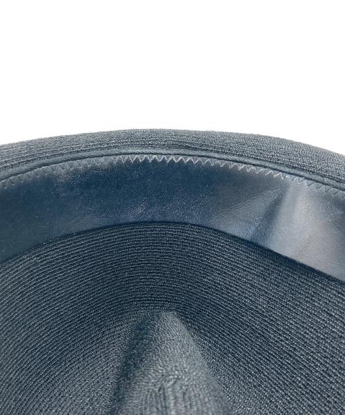 kijima takayuki（キジマタカユキ）KIJIMA TAKAYUKI (キジマタカユキ) ストローハット ブラックの古着・服飾アイテム