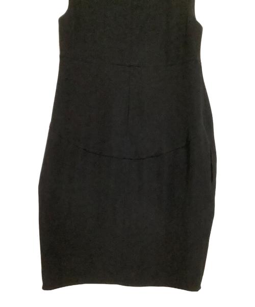 YOKO CHAN（ヨーコチャン）YOKO CHAN (ヨーコチャン) スリットラインドレス ブラック サイズ:38の古着・服飾アイテム