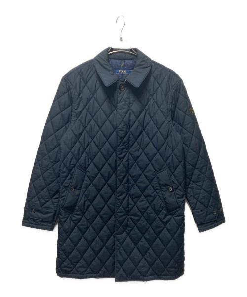 POLO RALPH LAUREN（ポロ・ラルフローレン）POLO RALPH LAUREN (ポロ・ラルフローレン) キルティングコート ネイビー サイズ:Ｓの古着・服飾アイテム