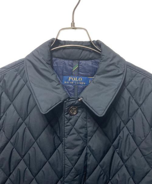 POLO RALPH LAUREN（ポロ・ラルフローレン）POLO RALPH LAUREN (ポロ・ラルフローレン) キルティングコート ネイビー サイズ:Ｓの古着・服飾アイテム