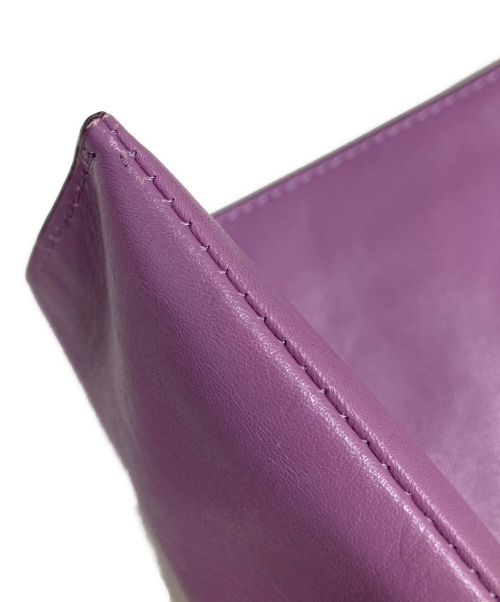 ORSETTO（オルセット）ORSETTO (オルセット) CHAIN HDL TOTE パープルの古着・服飾アイテム