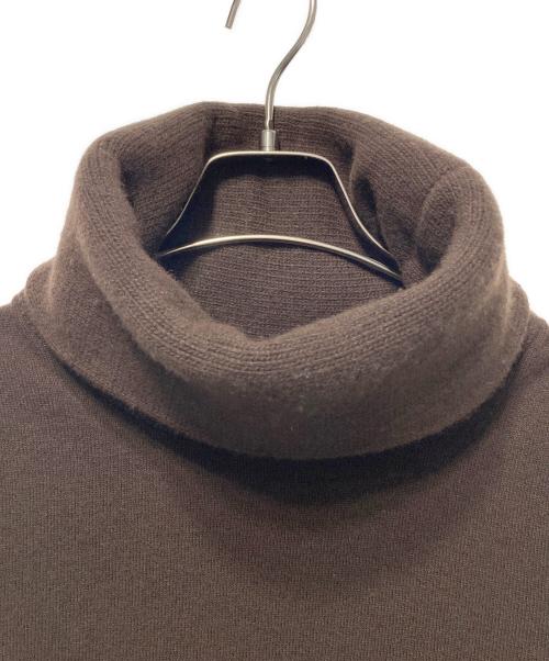 CHANEL（シャネル）CHANEL (シャネル) タートルネックノースリーブニット ブラウン サイズ:38の古着・服飾アイテム