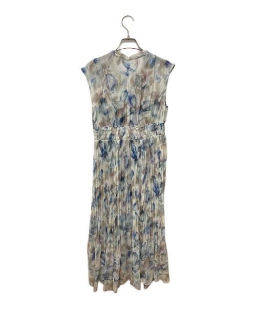 COCODEAL（ココディール）COCODEAL (ココディール) 水彩花プリーツワンピース 73215381 グリーン サイズ:1 未使用品の古着・服飾アイテム